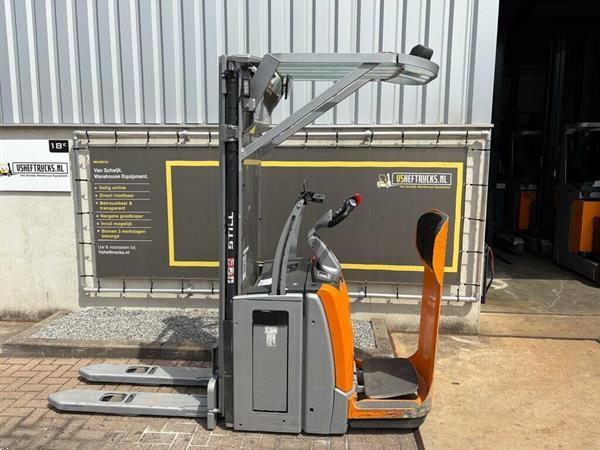 Grote foto vs 22243 elektrische stapelaar still 5316mm bj2018 initiele lift doe het zelf en verbouw hefwerktuigen