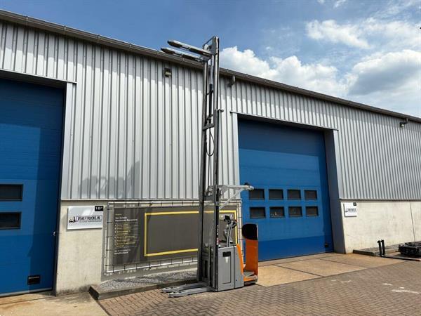 Grote foto vs 22243 elektrische stapelaar still 5316mm bj2018 initiele lift doe het zelf en verbouw hefwerktuigen