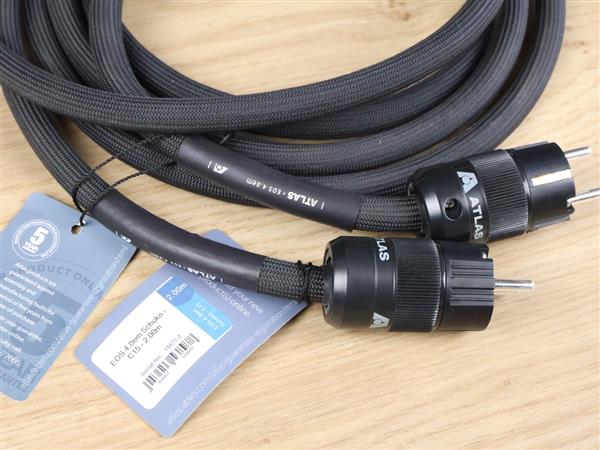 Grote foto atlas eos 4.0em audio power cables 2 0 metre 2 available audio tv en foto onderdelen en accessoires