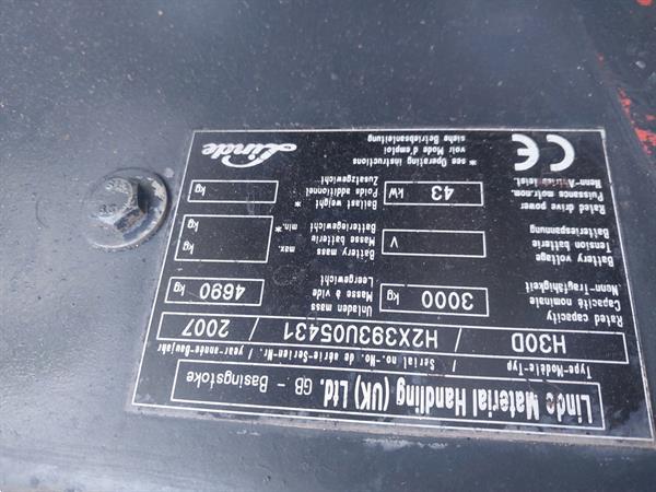 Grote foto linde h30d agrarisch heftrucks