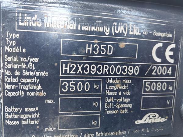 Grote foto linde h35d agrarisch heftrucks