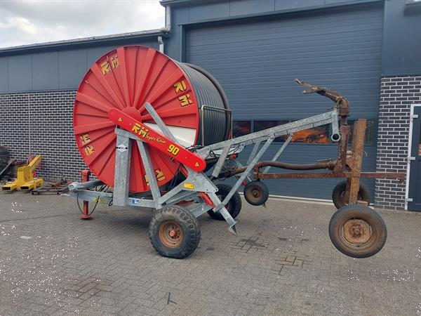 Grote foto rm 90 350 beregeningshaspel met computer agrarisch beregeningapparatuur
