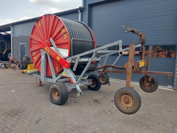 Grote foto rm 90 350 beregeningshaspel met computer agrarisch beregeningapparatuur