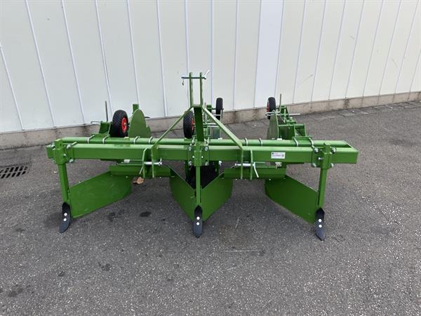 Grote foto folielegger 2 rijig met vast middenelement en ruggenvormers agrarisch zaaimachines