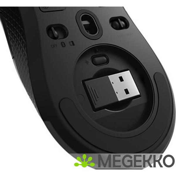 Grote foto lenovo legion m600 wireless gaming muis ambidextrous rf wireless bluetooth usb type a optisch 16000 computers en software overige computers en software
