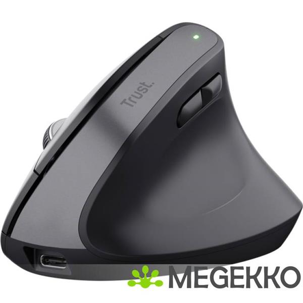 Grote foto trust bayo draadloze ergonomische muis zwart computers en software overige computers en software