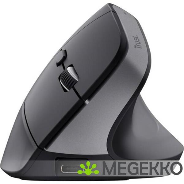 Grote foto trust bayo draadloze ergonomische muis zwart computers en software overige computers en software