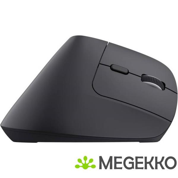 Grote foto trust bayo draadloze ergonomische muis zwart computers en software overige computers en software