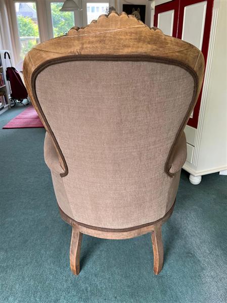 Grote foto te koop vintage antieke feuteuil huis en inrichting fauteuils