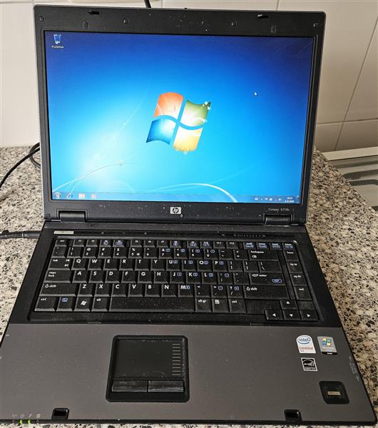 Grote foto 19 laptop hp c2d 6710b t250 2.0 ghz computers en software laptops en notebooks