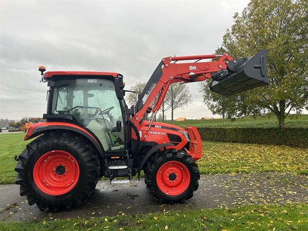 Grote foto kioti rx8040p 73 pk cabrio 4wd powershuttle evt met voorlader agrarisch tractoren
