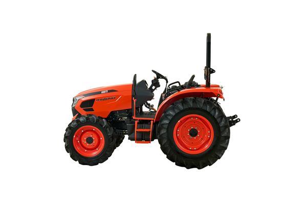 Grote foto kioti rx8040p 73 pk cabrio 4wd powershuttle evt met voorlader agrarisch tractoren