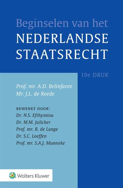 Grote foto beginselen van het nederlands staatsrecht boeken wetenschap