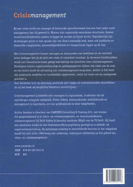 Grote foto crisismanagement boeken overige boeken