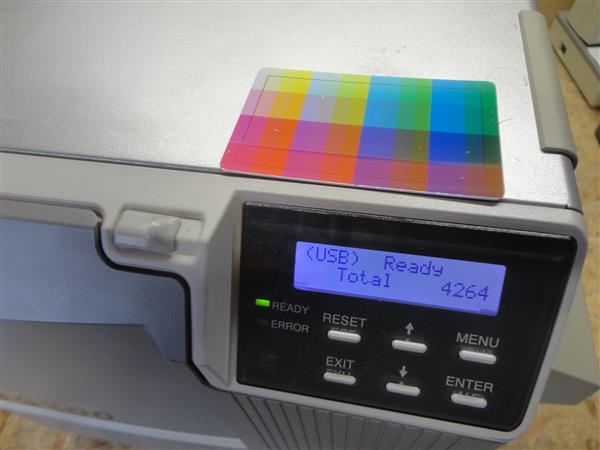 Grote foto matica xid9300 retransfer color card printer pvc id usb lan computers en software printers