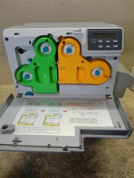 Grote foto matica xid9300 retransfer color card printer pvc id usb lan computers en software printers