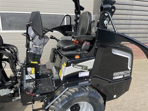 Grote foto giant g2700 x tra hd minishovel nieuw black edition agrarisch shovels