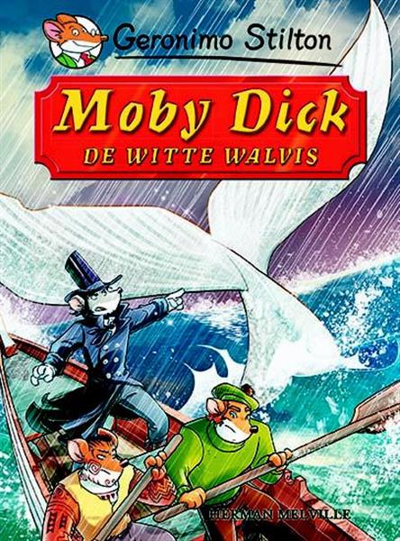 Grote foto moby dick geronimo stilton klassiekers boeken jeugd 13 jaar en ouder