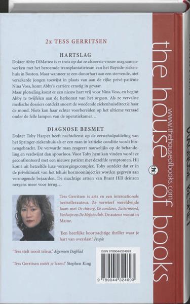 Grote foto 2x tess gerritsen boeken thrillers