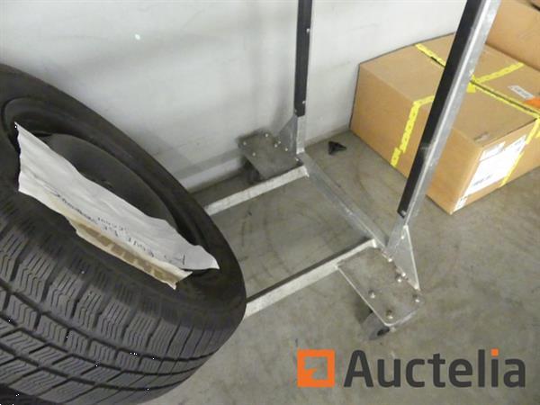 Grote foto 2 bandenrekken op wielen doe het zelf en verbouw overige doe het zelf en verbouw