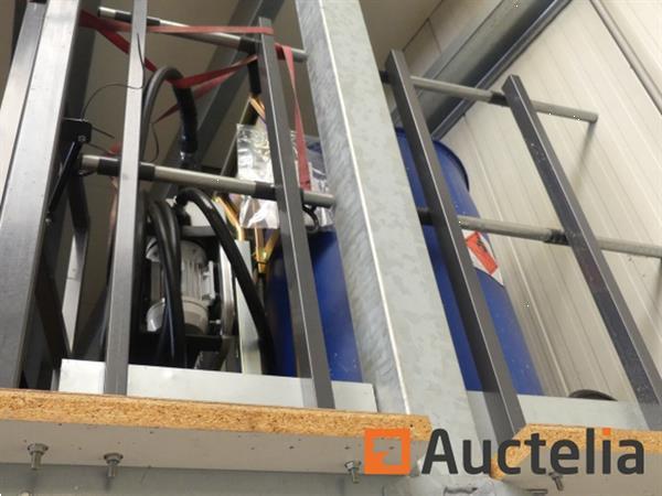 Grote foto manorga mezzanine opslagplatform met 2 verdiepingen doe het zelf en verbouw hefwerktuigen