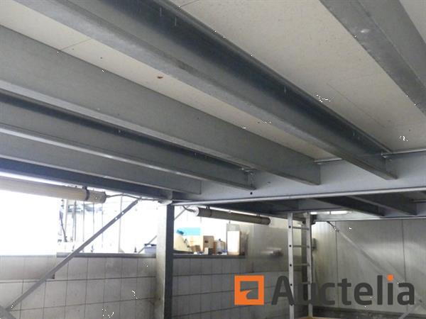 Grote foto manorga mezzanine opslagplatform met 2 verdiepingen doe het zelf en verbouw hefwerktuigen