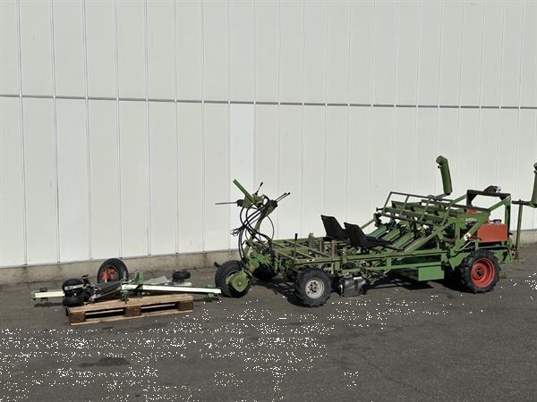 Grote foto basrijs slaplantmachine 6 rijen agrarisch zaaimachines