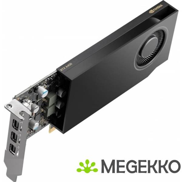 Grote foto pny nvidia rtx a400 4 gb gddr6 computers en software videokaarten
