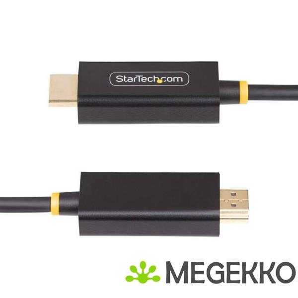Grote foto startech.com 1m displayport naar hdmi adapter kabel 4k 60hz met hdr dp naar hdmi 2.0b actieve vid computers en software overige computers en software