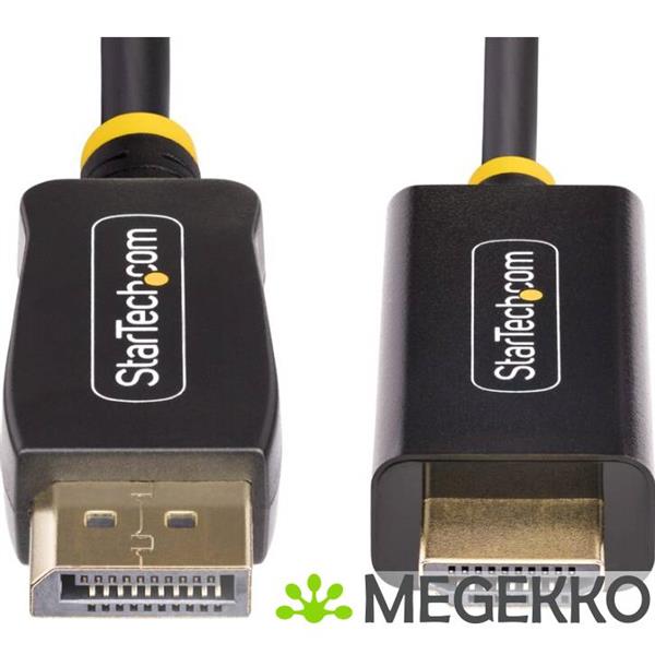 Grote foto startech.com 1m displayport naar hdmi adapter kabel 4k 60hz met hdr dp naar hdmi 2.0b actieve vid computers en software overige computers en software