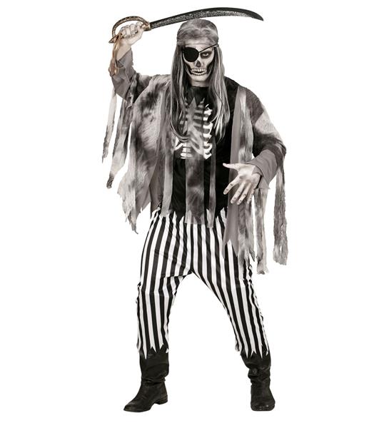 Grote foto halloween kostuum zwart wit heren spook piraat verzamelen overige verzamelingen
