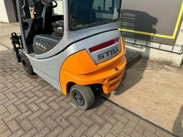 Grote foto vs 22231 elektrische duplex heftruck still rx20 20p vorkenspreider agrarisch heftrucks