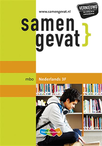 Grote foto samengevat mbo nederlands 3f mbo nederlands 3f boeken overige boeken