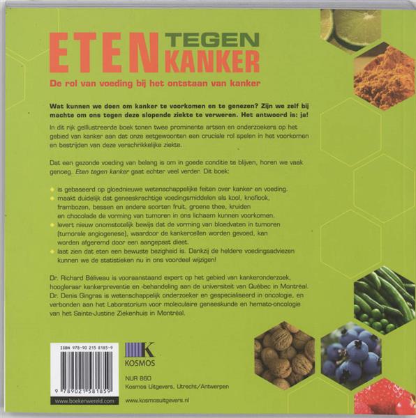 Grote foto eten tegen kanker lifetime boeken gezondheid en voeding