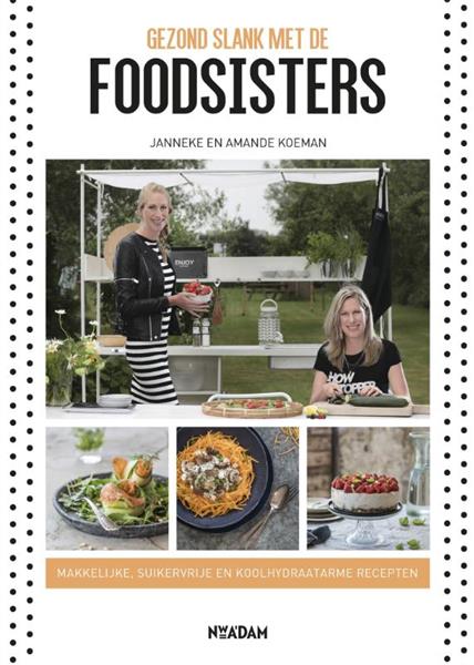 Grote foto gezond slank met de foodsisters boeken kookboeken