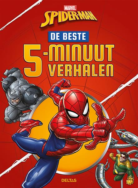 Grote foto marvel spider man de beste 5 minuutverhalen boeken jeugd 13 jaar en ouder