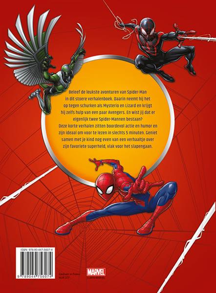 Grote foto marvel spider man de beste 5 minuutverhalen boeken jeugd 13 jaar en ouder