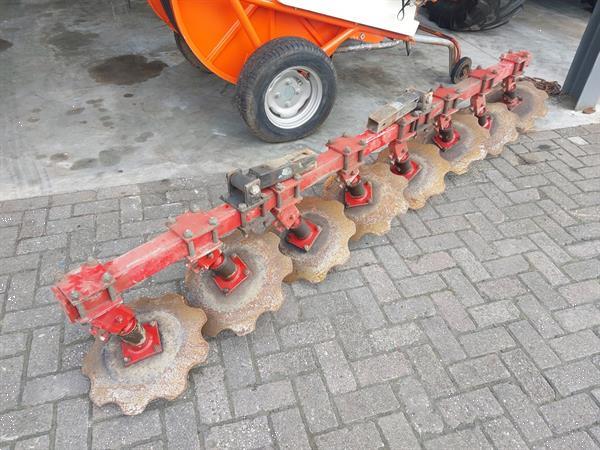 Grote foto lemken juwel 8 v3n100 3 schaar ploeg met snedemixer agrarisch ploegen