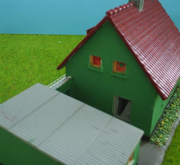 Grote foto huis met garage en balkon h0 ho nh1051 hobby en vrije tijd h0