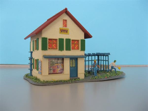 Grote foto winkel met woonhuis ho h0 nh1055 hobby en vrije tijd h0