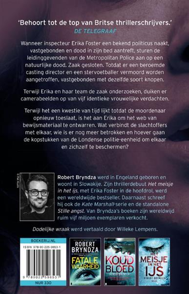 Grote foto dodelijke wraak erika foster 8 boeken thrillers