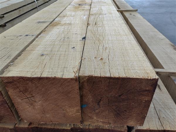 Grote foto 200x200mm eiken fijnbezaagd 600cm doe het zelf en verbouw hout en planken
