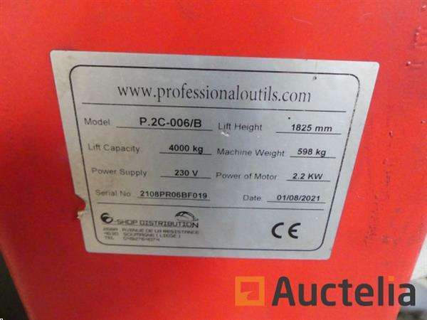 Grote foto professionaltools 2 post garagebrug p.2c 006 b doe het zelf en verbouw overige doe het zelf en verbouw