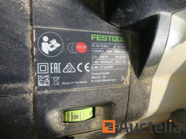 Grote foto festool ts 55 febq invalzaag doe het zelf en verbouw ijzerwaren en bevestigingsmiddelen