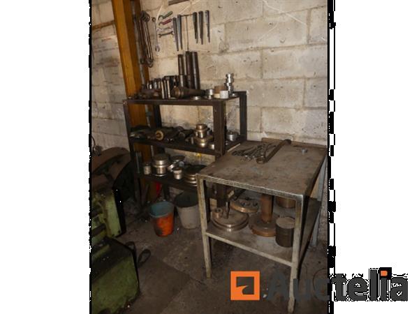 Grote foto metalen draaibank accessoires tos trencini sui 80 doe het zelf en verbouw ijzerwaren en bevestigingsmiddelen
