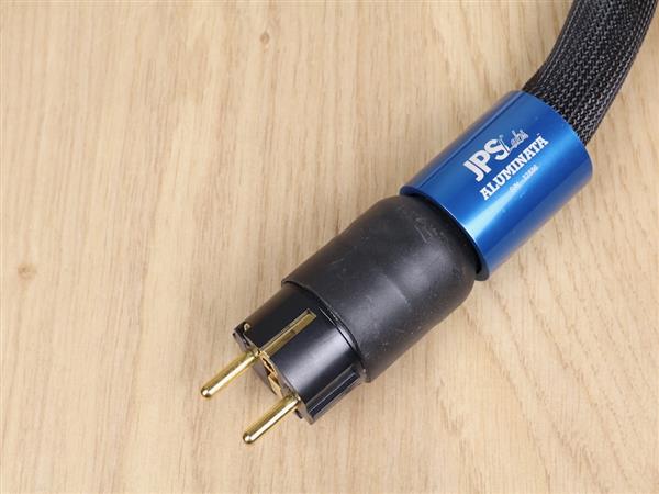 Grote foto jps labs aluminata highend audio power cable 1 0 metre audio tv en foto onderdelen en accessoires