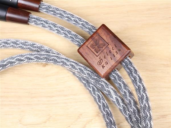 Grote foto kimber kable select ks 1136 highend silver audio interconnects xlr 1 0 metre audio tv en foto onderdelen en accessoires
