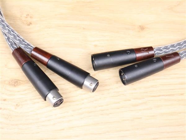 Grote foto kimber kable select ks 1136 highend silver audio interconnects xlr 1 0 metre audio tv en foto onderdelen en accessoires