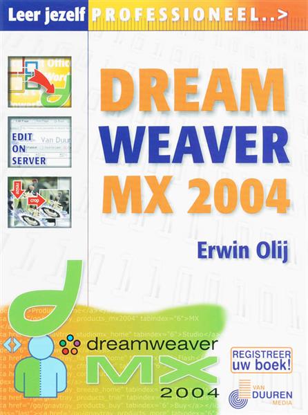 Grote foto dreamweaver mx 2004 leer jezelf professioneel... boeken informatica computer