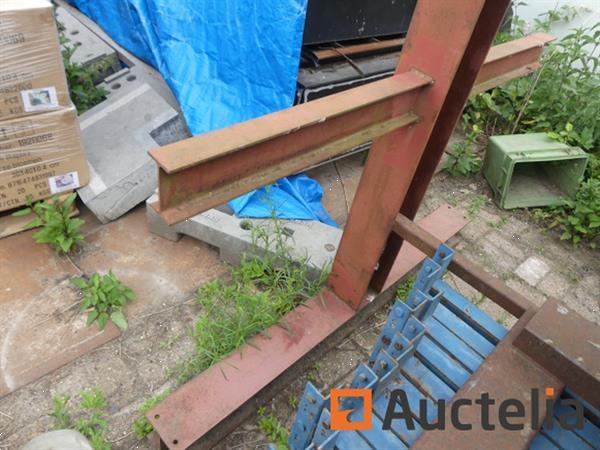 Grote foto dubbelzijdig metalen rek doe het zelf en verbouw hefwerktuigen
